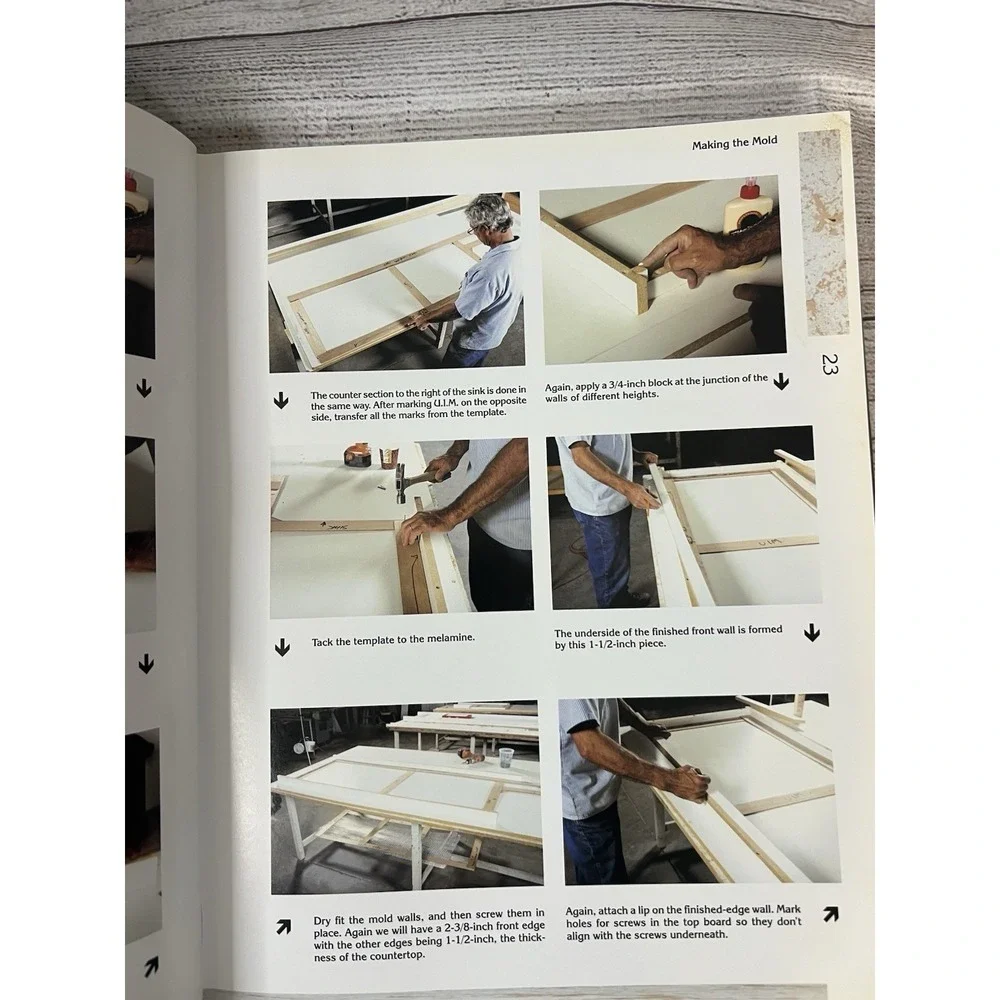 Making Concrete Countertops by Buddy Rhodes (2007, Hardcover)